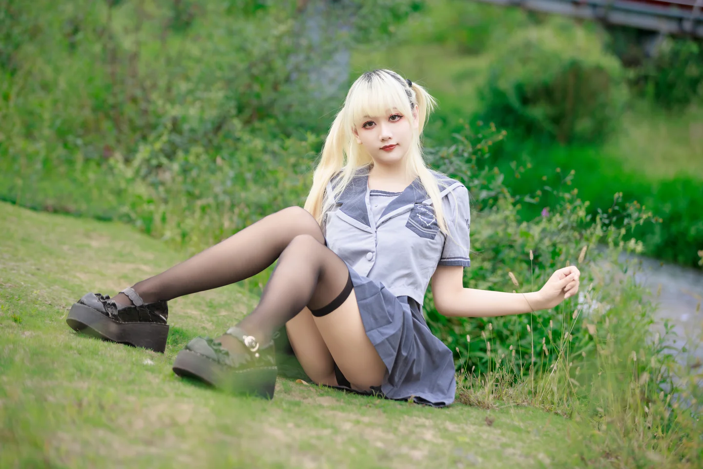 阿雪雪 - No.024 湿地JK [78P-1.77GB] tg@simisebaisi 【丝足阁】015.webp